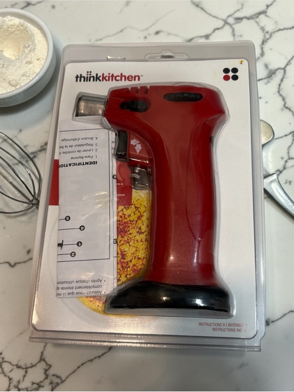 ThinkKitchen, Butane Kitchen Torch Crème Brûlée Tool, No Butane Included